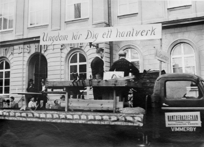 Från vänster Nordén och Pontus Grönkvist    