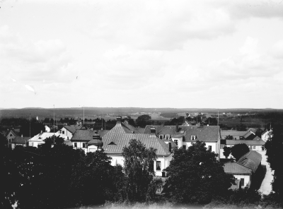 Från kyrktornet mot torget