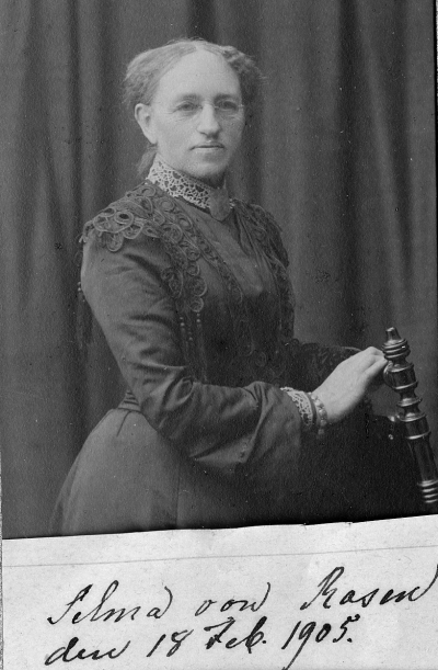 Selma von Rosen den 18 feb. 1905.