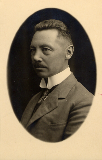 Fil.d:r Hans Erik Wahlberg, Tekniska Läroverket Malmö, 1927