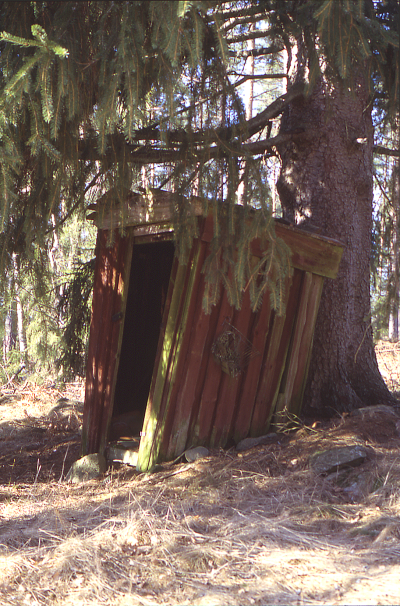 Rökhus vid Hanåsa Hansehult