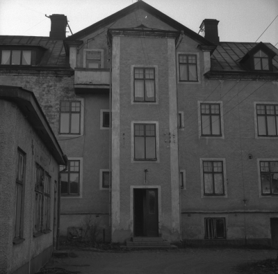 Sevedegatan 25 från gården. 
Revs på 1970 - talet T.E.

Dok.110217/KG


