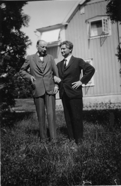 Ytternora, sommaren 1927.
Doktor Lundgren
? de Flor

Dok.090701/SJ