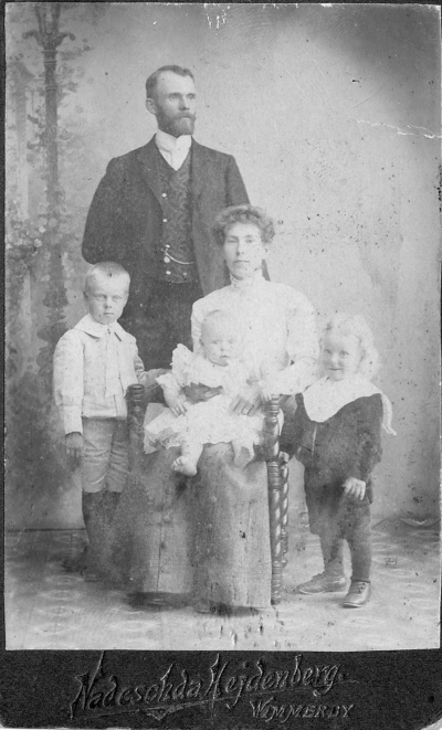 Porträtt familj