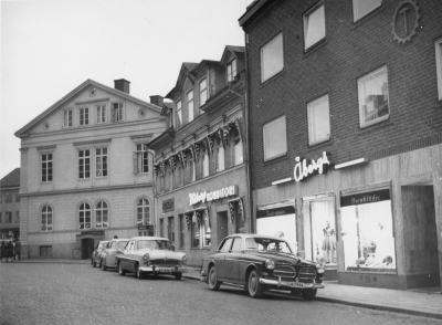 Norrtullsgatan,  Wikberg konditori byggdes 1902. 