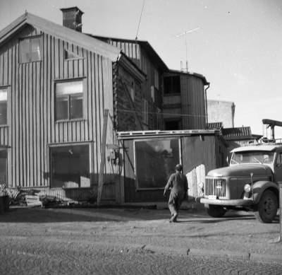 Sevedegatan
Grönsiskan ( revs i november 1964 )

Dok.110217/KG