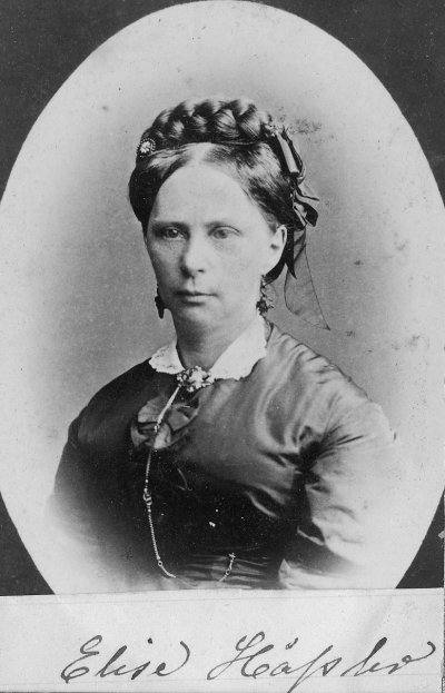 Elise Hässler
Sophia Johanna Elisabeth Wahlberg - Hässler 