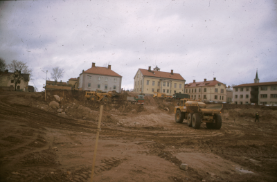 Stadshusbygget grävingsarbete

090402/KG