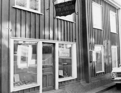 Bälterska huset, Storgatan. Bälters affär upphör 1972.   