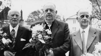 Erik Liljeblad, Börje Söderberg och Olle Flender slutar på taxi 1976