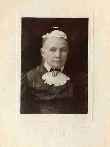 Selma Tengvall f.Ekman.1842-1911, gift med JA Tengvall Vby