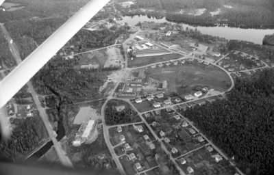 Flygfoto över Storebro 