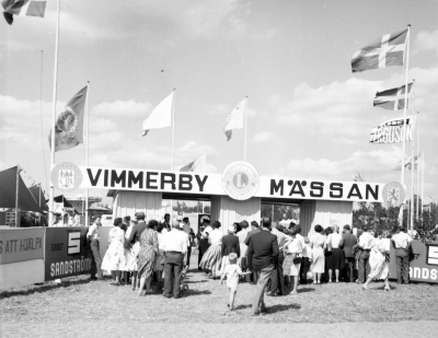 Vimmerby Mässan. Hölls vid utfarten mot Västervik 