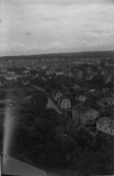 Vimmerby  från kyrktornet. 