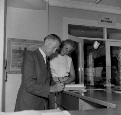 Stadsbiblioteket
- Thorvald Eriksson och ? -