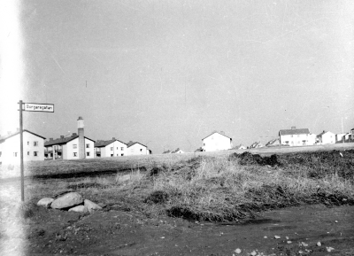 Vimarhem sett från Borgaregatan 1950-talet. T.E.