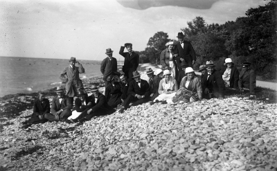 Zante Hanssons studiekamrater.