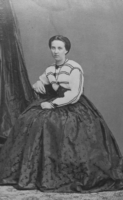Regina Odelmark - Hernblom, f. 1844.