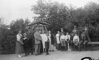 5. Hardine Hansson, 6. Mia Hansson, 7.Erik Davidsson, 10. Yngve Davidsson, 12. Folke Davidsson 14. Viktor Hansson.