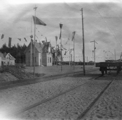 "Kungen inviger Östra Centralbanan i Gullringen"     Nordströms 