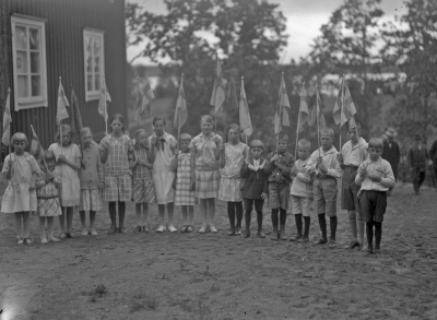 Invigning av barnhemmet vid Krön




