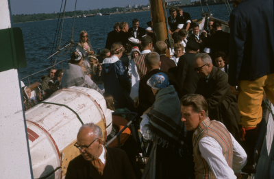 Båttur på "Ringskär" med gästande folkdanslag 

090506/KG