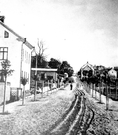 Stångågatan före 1902. 