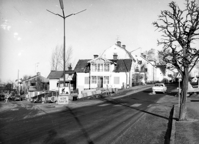 "Snippen" hörnet av Drottninggatan och Prästgårdsgatan. 