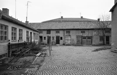 Kvarteret Näktergalen innergården
Hallbergs skomakeri
