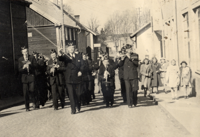 1. Per-Olof Olsson, 2,  3. Ernst Rundgren, 4. Karl-Henrik Hansson, 5. Per-Inge Stenberg