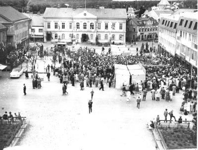 Lions marknad 1960-talet.  T.E.