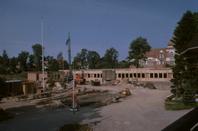 Byggandet av Svanen 
Samskolan

090512/KG