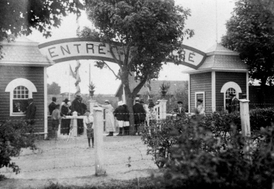Utställningen i Vimmerby 1926
Entrén 