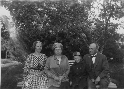 Familjen Lissell, Arboga.  Fru Lissell född Wahlberg

Dok.090629/SJ