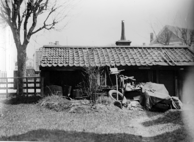 "Stolplyckan" 1930-talet. Sista innehavare Oscar Karlsson (Stolpe) Stugan nu i Gästgivarehagen.