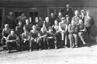 Personal på Beijers Motorfabrik 1944