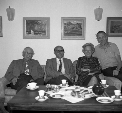Konservator Dalén 
Åke Nisbeth riksantikvarieämbetet 
Thyra Milton
Thorvald Eriksson

Dok.110201/KG