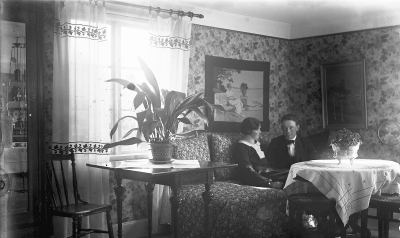 Helga Karlsson och Zante Hansson. Fästfolk i Solhult 