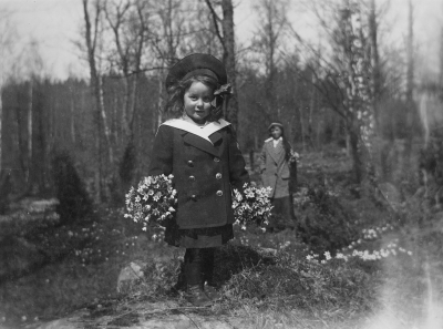 Greta Gröndahl,  i Gästgivarhagen.       