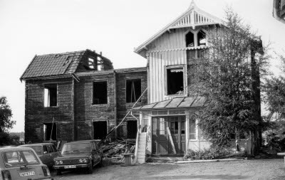 Gamla Koppargården
Rivning efter brand 