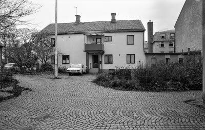 Baksidan av Juneskogs skoaffär
nuvarande museét Näktergalen