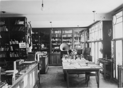 Halldéns Bokhandel Vimmerby 1920-talet.