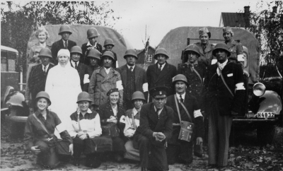 Civilförsvarsövningar under krigsåren 1939-45