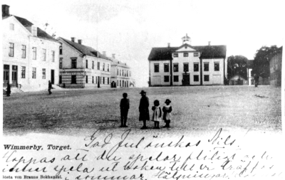 Wimmerby, Torget.  T.E.