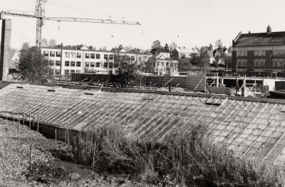 Biblioteket byggs
Tullportskolan byggs till 1971-1972

