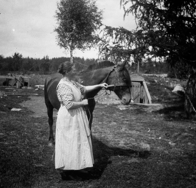 Fanny Flender 1873-1953  Skogslund Vimmerby         U.F.