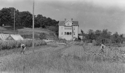Rudaområdet. Rosenhill. Handelsträdgård nedanför kyrkogården. (Rosehill)