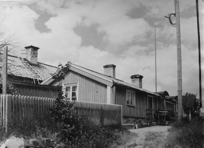 Båtsmansbacken No 13-14. Backen kallades Dovre-fjäll av de gamle
