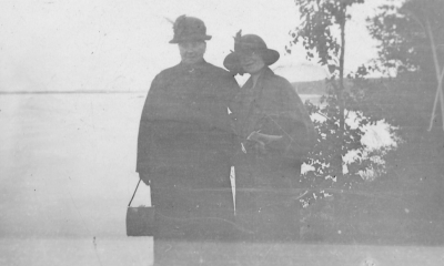 Hilda Pettersson och  Rut Gustavsson.   