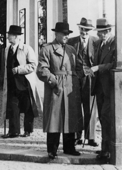 1 Palmér, 2. Ernst Pettersson, 3. Larsson, 4. ?        